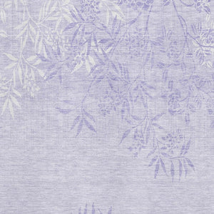 HomeRoots 5' X 8' Lilac & Ivory Floral Area Rug with UV Protection, Stain-Resistant, Easy-Care Design for Homes 655646