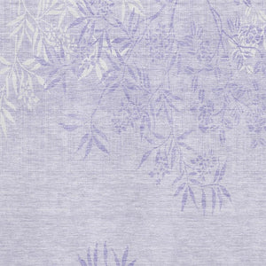 HomeRoots 8' X 10' Lilac & Ivory Floral Area Rug - Washable, UV Protected, Stain Resistant for Busy Homes 655648