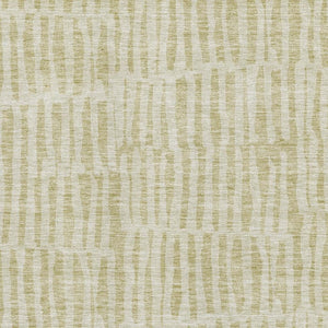 HomeRoots 5' Beige and Tan Striped Area Rug - Washable, UV Protected, Durable for Homes with Kids and Pets 655682