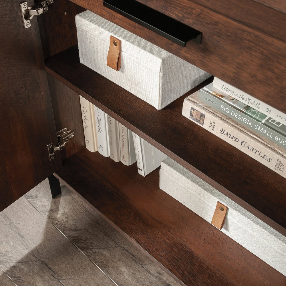 English Elm Library Base - Versatile Brown Storage Unit With Durable Design For Home Office, Living Room & More B356P367769