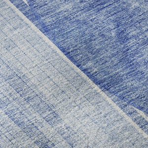 HomeRoots 8' X 10' Blue And Ivory Geometric Area Rug – Stylish, Washable, UV-Protected for High-Traffic Spaces! 655732