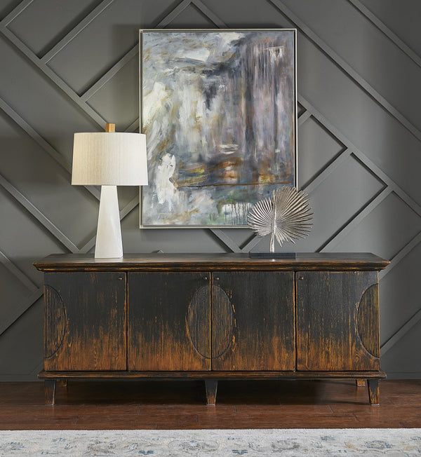 Wildwood Twist Hand-Carved Alabaster Tower Lamp — 33" Twisted Sculpture Light For Warm, Diffused Ambient Glow 65578