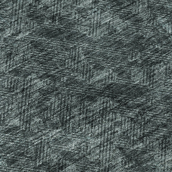 HomeRoots 5' Teal and Ivory Geometric Area Rug - Washable, UV-Protected, Durable for Homes with Kids & Pets 655892