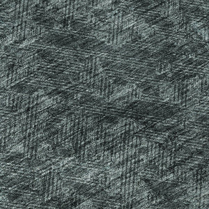 HomeRoots 10' X 14' Teal & Ivory Geometric Area Rug - Stylish, Washable, UV-Protected for High-Traffic Spaces 655896