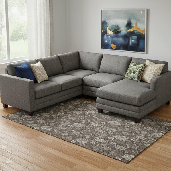 HomeRoots 10' X 14' Elegant Floral Washable Area Rug - Chocolate & Beige with UV Protection for Durability 655920