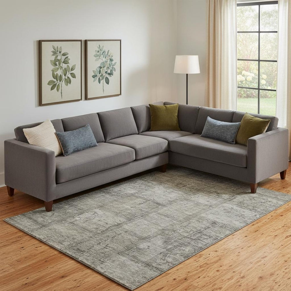HomeRoots 10' X 14' Taupe & Gray Washable Area Rug - Durable, UV-Protected, Pet-Friendly Design for Any Space 656184