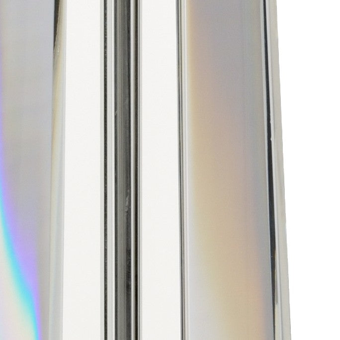 Wildwood Eldon Crystal Table Lamp — Sleek Clear-Cut 33" Ambient Accent Light For Bedside, Desk, Modern Rooms 65624