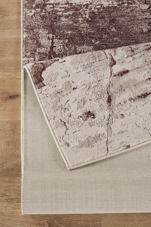 English Elm Artistic Taupe Intricate Pattern Low Pile Area Rug for Living Rooms and Hallways B186P428943