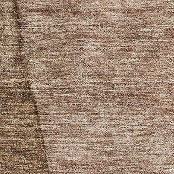 HomeRoots 9' X 12' Brown Ombre Area Rug - Washable, UV Protected, Durable, Stain-Resistant for Modern Homes 656345