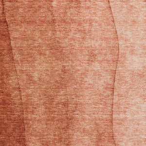HomeRoots 5' X 8' Ombre Area Rug in Rust and Ivory - Washable, UV Protected, Durable & Stylish for Any Room 656360