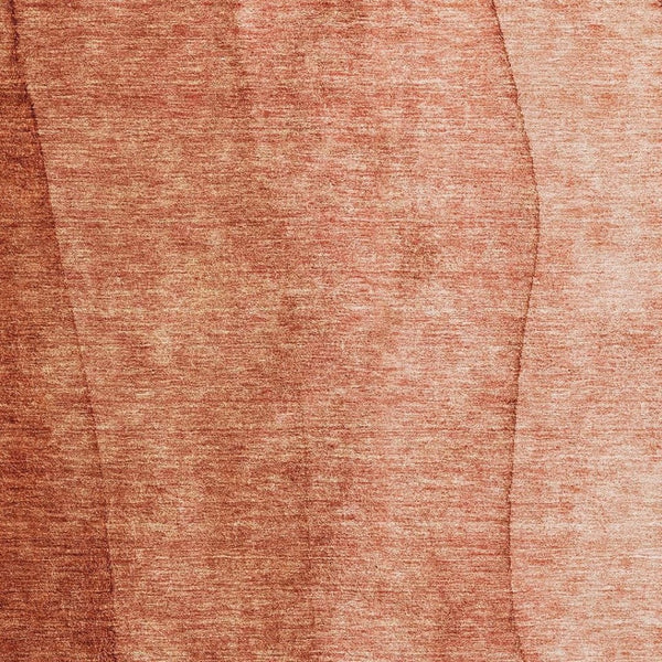 HomeRoots 5' X 8' Ombre Area Rug in Rust and Ivory - Washable, UV Protected, Durable & Stylish for Any Room 656360
