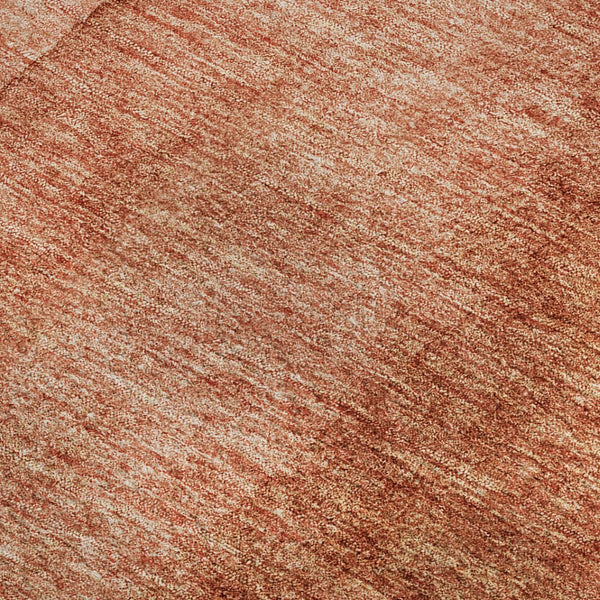 HomeRoots 5' X 8' Ombre Area Rug in Rust and Ivory - Washable, UV Protected, Durable & Stylish for Any Room 656360