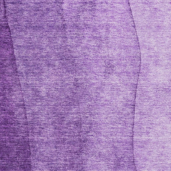 HomeRoots 5' X 8' Ombre Purple and Ivory Area Rug - Soft, Durable, Washable with UV Protection for Any Room 656366