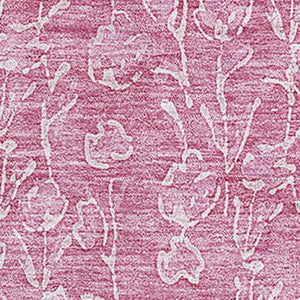 HomeRoots 10' X 14' Blush and Ivory Floral Washable Area Rug - Durable, UV-Protected, Perfect for Family Spaces! 656400