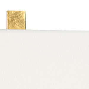 Wildwood Oceans Agate Lamp With Antique Gold Leaf Finish — Blue-Tinted Natural Stone, Sculptural Ambient Light 65642