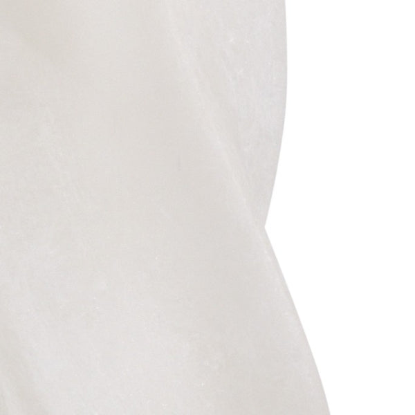 Wildwood Leclair Sculptural Alabaster Table Lamp With Antique Brass Base — Twirl Design, Warm Diffused Glow (98) 65654