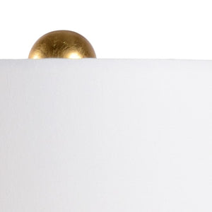 Wildwood Lilith Sculptural Table Lamp In Antique Gold Leaf With Black Marble Base — 1960S Vintage-Inspired Accent 65658