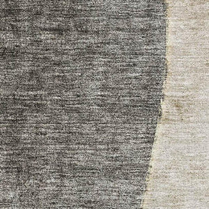 HomeRoots 10' Contemporary Taupe Beige & Gray Abstract Washable Area Rug with UV Protection for Durability 656591