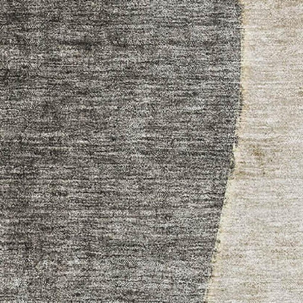 HomeRoots 10' Contemporary Taupe Beige & Gray Abstract Washable Area Rug with UV Protection for Durability 656591