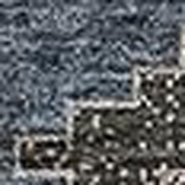 HomeRoots 8' X 10' Navy Blue Beige Charcoal Washable Area Rug - Durable, Stylish, UV Protected for Homes! 656649