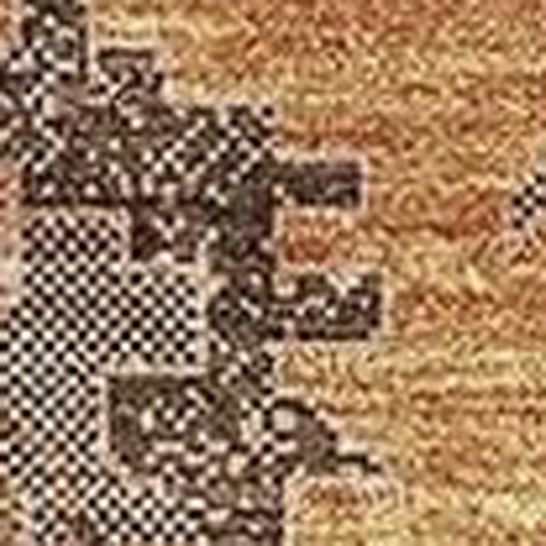 HomeRoots 10' X 14' Terra Cotta Beige & Charcoal Oriental Area Rug - Washable, UV-Protected, Stain-Resistant! 656693