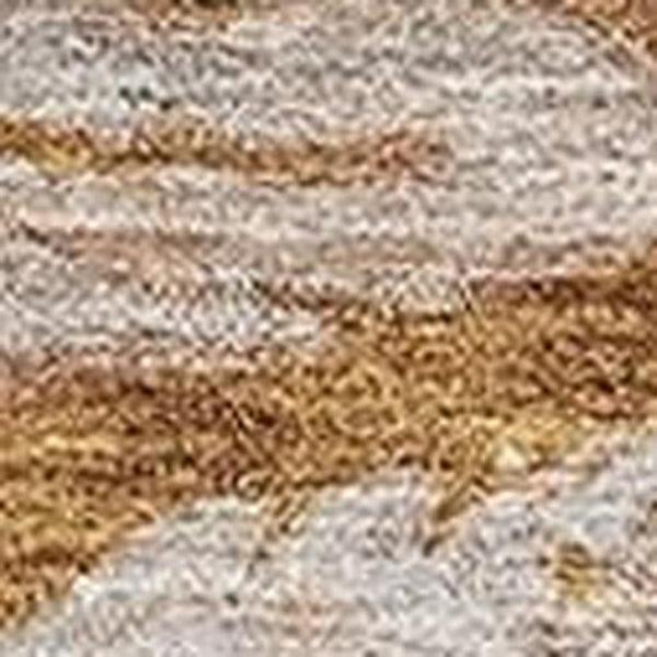 HomeRoots 9' X 12' Stylish Terra Cotta Ivory Gray Washable Area Rug - UV Protected, Stain Resistant & Soft! 656734