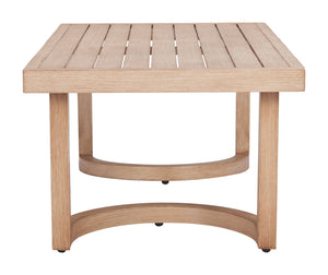 Zuo Modern Leto Coffee Table Brown - Modern Aluminum Design, Stylish & Versatile Addition For Any Space Brown Aluminum 704116-zuo-modern