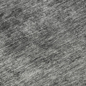 HomeRoots 10' X 14' Modern Gray Silver Gold Abstract Area Rug - Washable, UV Protected, Stain Resistant Design 656807