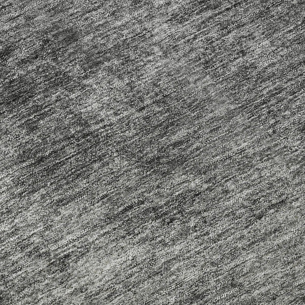 HomeRoots 10' X 14' Modern Gray Silver Gold Abstract Area Rug - Washable, UV Protected, Stain Resistant Design 656807