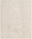 Unique Loom Finsbury Diana Machine Made Botanical Rug Ivory, Beige 7' 10" x 10' 0"