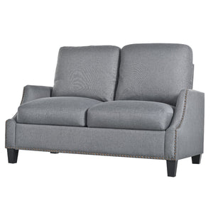 English Elm 3 Piece Living Room Sofa Set - Modern 3-Seater Sofa, Loveseat & Accent Chair For Cozy Spaces W680S00086