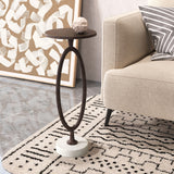 Bonita Accent Table Bronze 109881 Zuo Modern