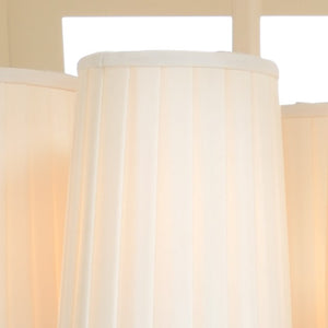 Wildwood Church Court Lantern Grand 36" White Lattice Six-Light Pendant For Tall Foyers, Stairwells, Lobbies 65713