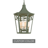 Church Court Lantern Custom Color 65713-C-WILDWOOD Wildwood