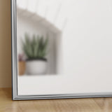 Christopher Knight Home® - Noble House - Pinefield Modern Rectangular Standing Mirror - Stainless Finish