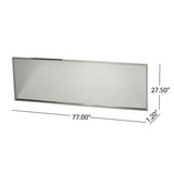 Christopher Knight Home® - Noble House - Pinefield Modern Rectangular Standing Mirror - Stainless Finish