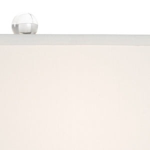 Wildwood Irina Crystal Table Lamp With Polished Nickel Neck, 29" Sculptural Accent Light For Bedside 65724