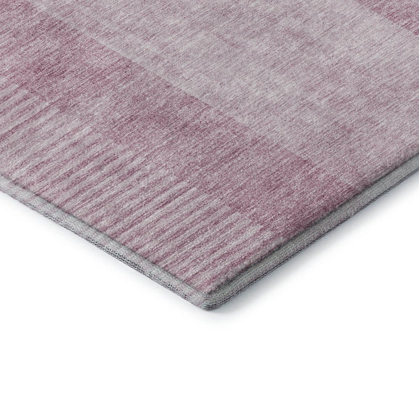HomeRoots 10' X 14' Blush & Ivory Geometric Washable Area Rug - UV Protected, Durable & Stylish for Any Home 657245