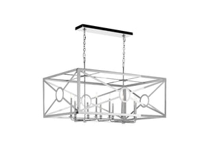 Wildwood Chilton Grove Chandelier Polished Nickel — Timeless London-Inspired Fixture For Islands & Dining (98) 65732