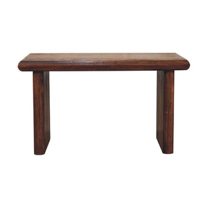 HomeRoots 32" Chestnut Solid Wood Coffee Table - Timeless Design, Durable Craftsmanship for Elegant Living Spaces 657355