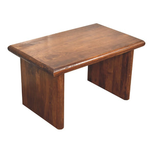 HomeRoots 32" Chestnut Solid Wood Coffee Table - Timeless Design, Durable Craftsmanship for Elegant Living Spaces 657355