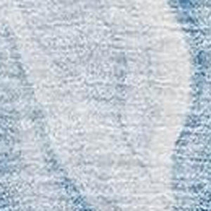 HomeRoots 9' X 12' Abstract Blue and Ivory Washable Area Rug with UV Protection for High-Traffic Spaces 657580