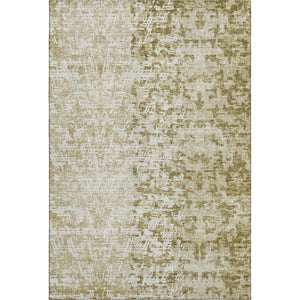 HomeRoots 8' X 10' Taupe And Ivory Abstract Rug - Washable, UV-Protected, Durable, Stylish for Busy Homes! 657603