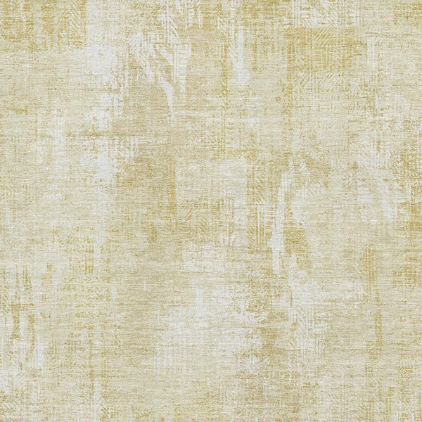 HomeRoots 5' X 8' Stylish Beige & Ivory Abstract Area Rug - Washable, UV-Protected, Kid & Pet Friendly! 657751