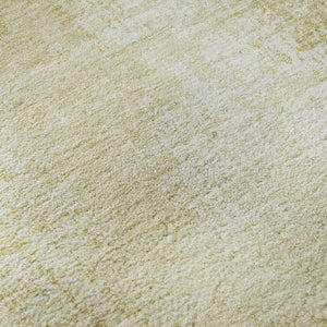 HomeRoots 8' X 10' Beige and Ivory Abstract Washable Area Rug – Durable, Stylish, UV-Protected for Busy Homes 657753