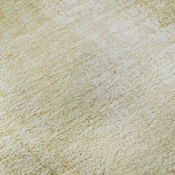 HomeRoots 8' X 10' Beige and Ivory Abstract Washable Area Rug – Durable, Stylish, UV-Protected for Busy Homes 657753