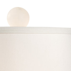 Wildwood Eathon Hand-Carved Alabaster Table Lamp With Solid Brass Mounting — Soft Ambient Glow, Timeless Style 65795