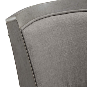 Upholstered Swivel Barstool Hardwood Frame Padded Seat for Kitchen or Home Bar