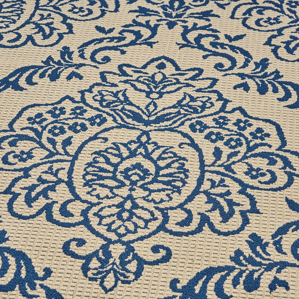 English Elm Christopher Knight Home® - CASPIAN Ivory 5'3" x 7' Machine-Woven Polypropylene Rug, Loop Pile, Durable Woven Backing - Stylish 65820.00