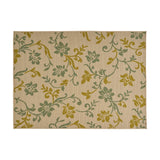 Christopher Knight Home® Outdoor Botanical Area Rug, Ivory/Green, 5'3